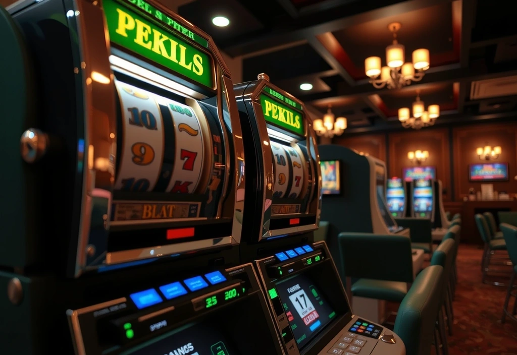 Slot reels visualization
