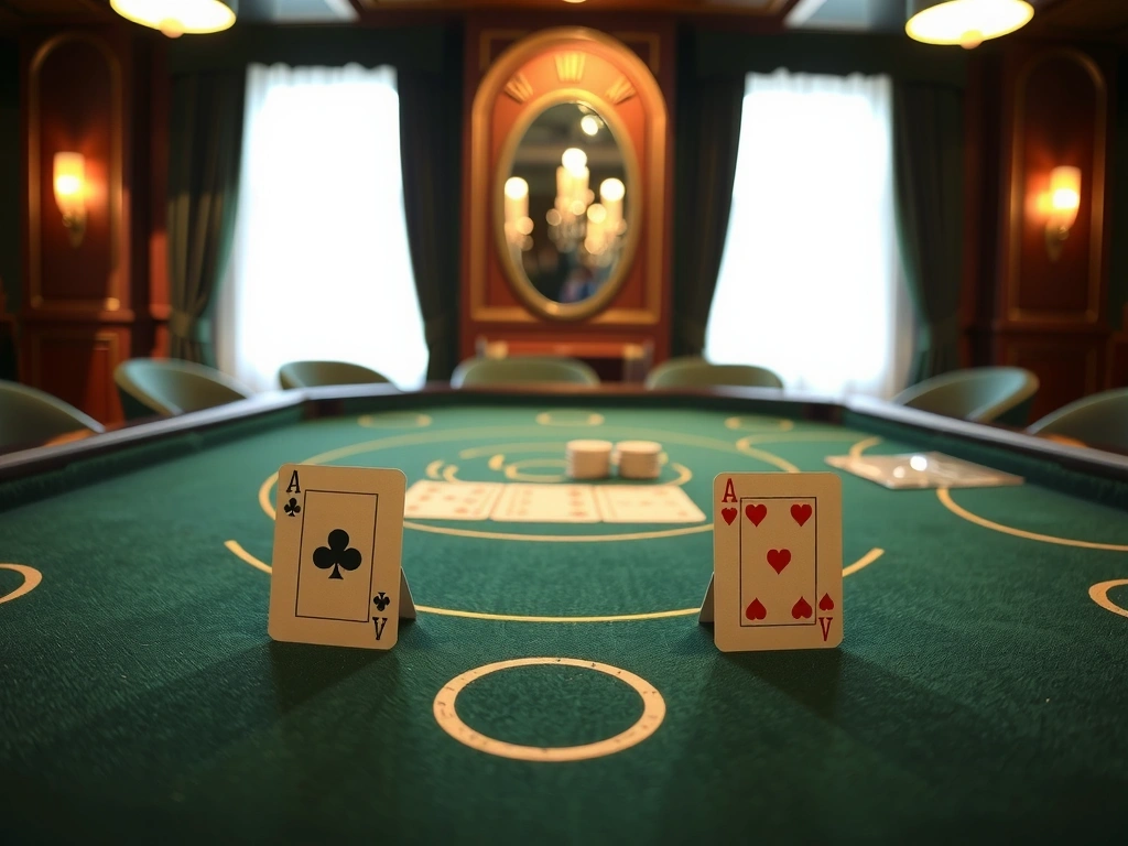 Texas Hold'em table view
